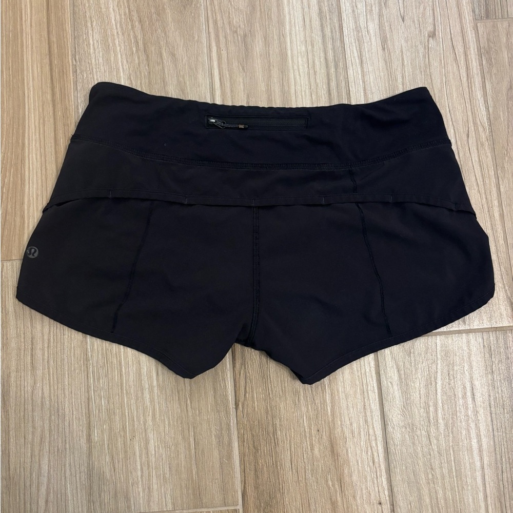 lululemon athletica Black Women's Athletic Shorts - Picture 2 of 4